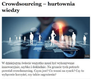 hurtownia wiedzy crowdsourcing